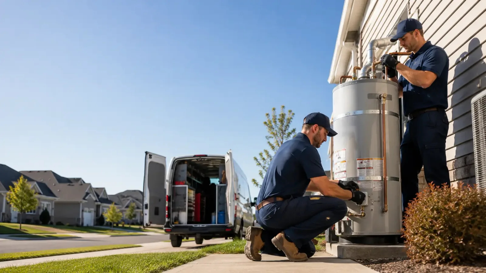 Water Heater Installation in Round Pond, ME
